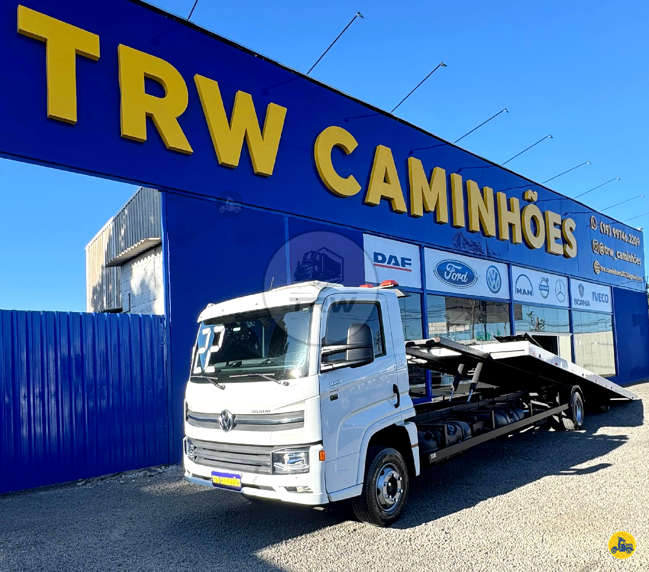 CAMINHAO VOLKSWAGEN VW 11180 Plataforma Toco 4x2 TRW Caminhões  CAMPINAS SÃO PAULO SP